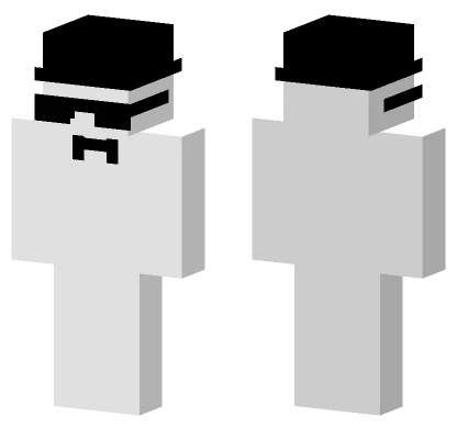 Ymiau Black Outfit Minecraft skin