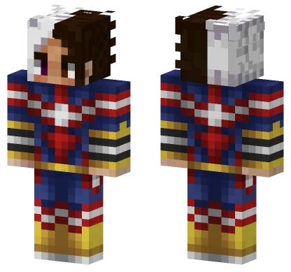 Yo Allmight Minecraft skin