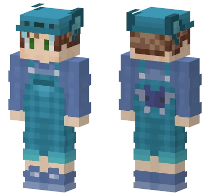 Yomikester238 Blue Outfit Minecraft skin