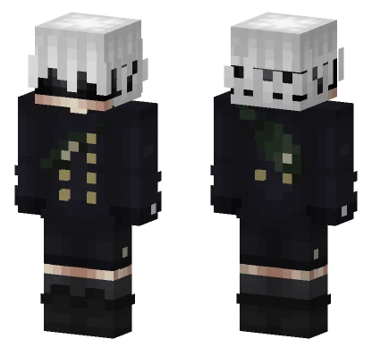 Yorha Android Minecraft skin