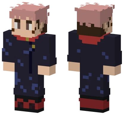 Yuji Itadori Minecraft skin