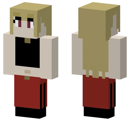 Yuki Tsukumo Culling Game Minecraft skin