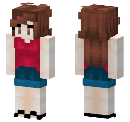 Yumia Spring By Lurufree Minecraft skin