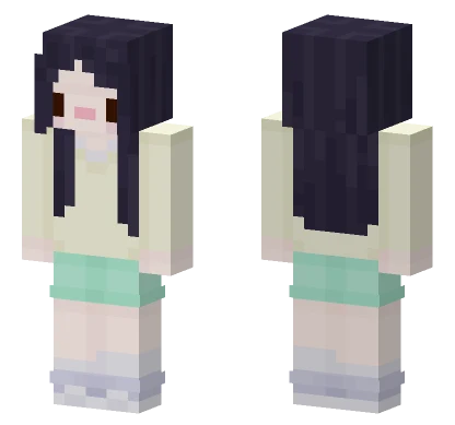 Yunah Illit Skin Minecraft skin