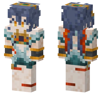 Yunli Honkai Star Rail HSR Minecraft skin