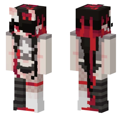 Yuri Vampire Imp Pajamas Minecraft skin