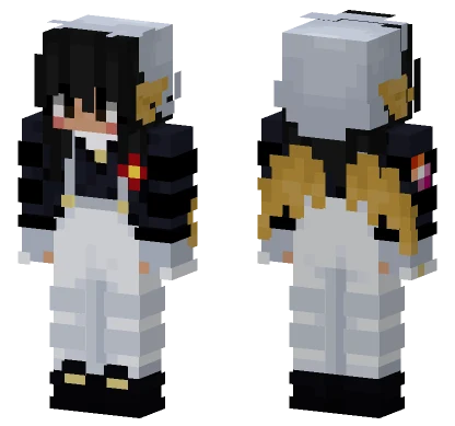 Yuri Wedding Quackity Minecraft skin