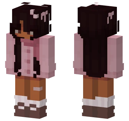 Yvette Pink Outfit Minecraft skin
