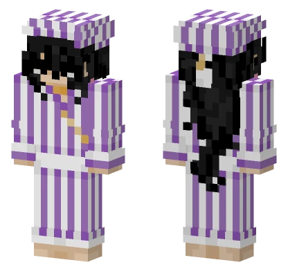 Zali With Pajamas Minecraft skin