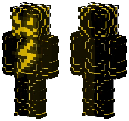 Zap Effect Skin Minecraft skin