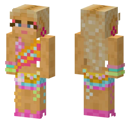 Zara Larsson Midnightsun Tour Minecraft skin