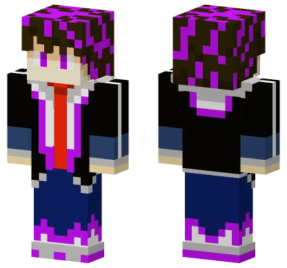Zath Purple Suit Minecraft skin