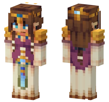 Zelda S Lullaby Minecraft skin