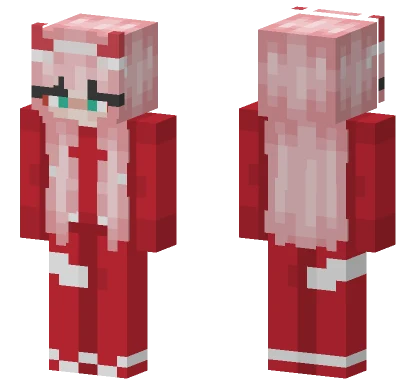 Zero Two Skin Minecraft skin