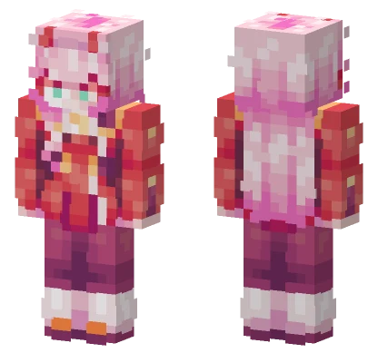 Zero Two Skin Minecraft skin