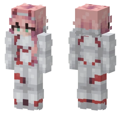 Zero Two Skin Minecraft skin