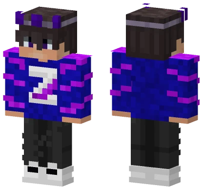 Zeromaxyt Blue Suit Minecraft skin