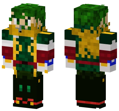 Zeta Suit Deku Minecraft skin