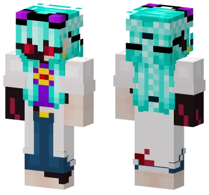 Ziftyducky Possessed Minecraft skin
