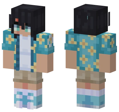 Zipher Girl Minecraft skin