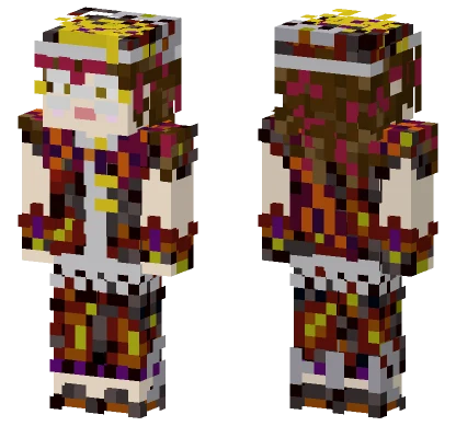 Zoe Haste Shadow Outfit Minecraft skin