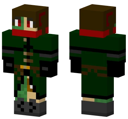 Zombie Apocalypse Survivor Maki Minecraft skin