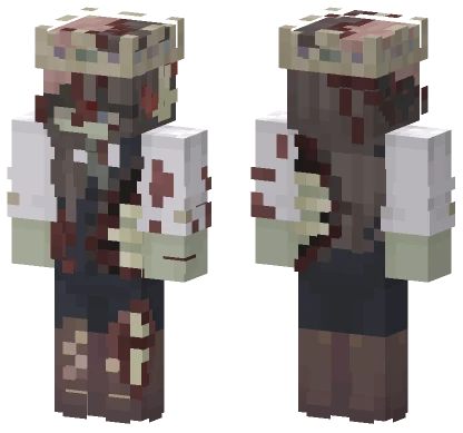 Zombie Bait Suit Skin Minecraft skin