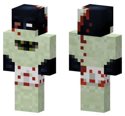 Zombie Batman Minecraft skin