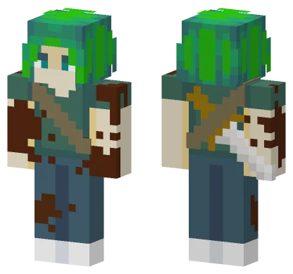 Zombie Blood Brother Minecraft skin