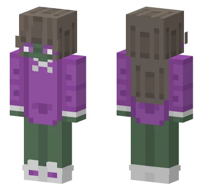 Zombie Girl In Zombie World Minecraft skin