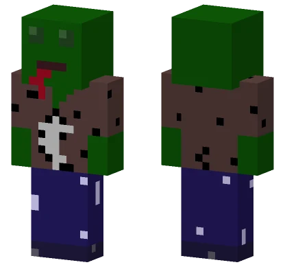 Zombie Lab Experiment Minecraft skin