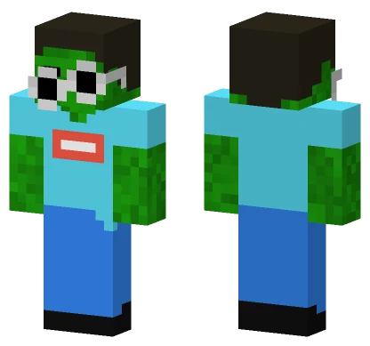 Zombie Not Found Minecraft skin