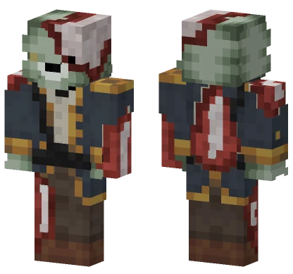 Zombie Pirate Bear Minecraft skin