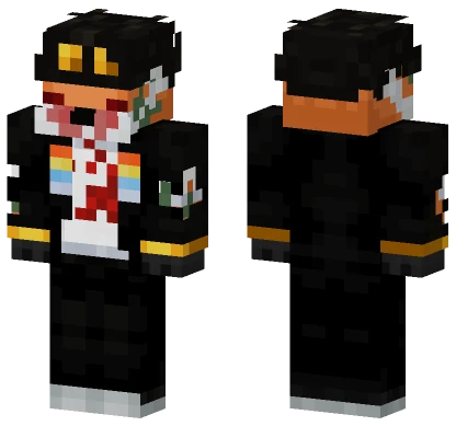 Zombified Fundy Minecraft skin