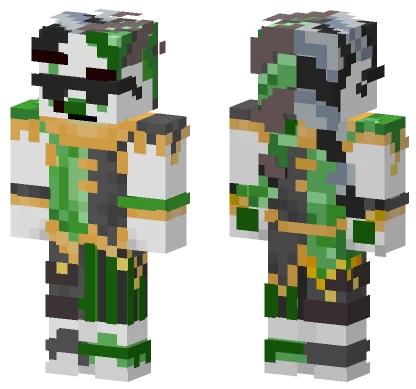 Zombokiii Green Suit Minecraft skin