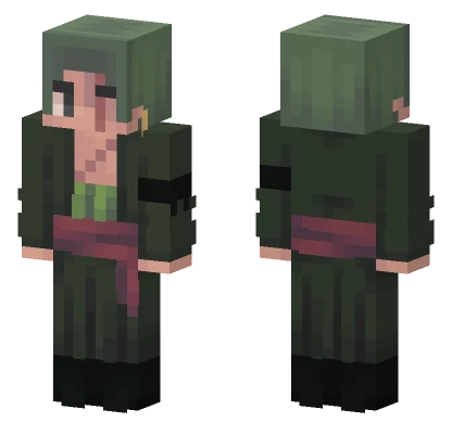Zoro Minecraft skin