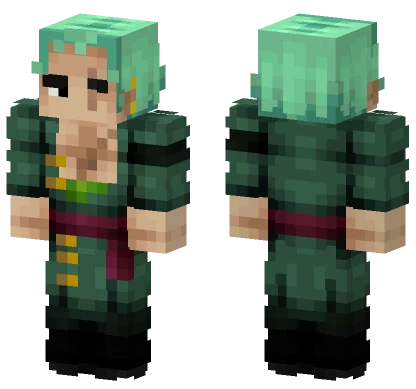 Zoro Commission Minecraft skin
