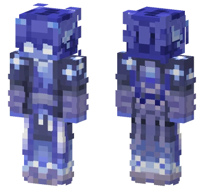 Zxrlon Blue Outfit Minecraft skin
