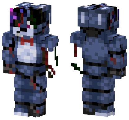 Zyro Bonnie Promised Life Red Minecraft skin