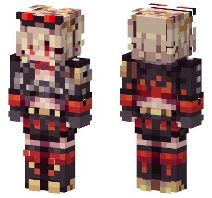 Zzz Burnice Minecraft skin